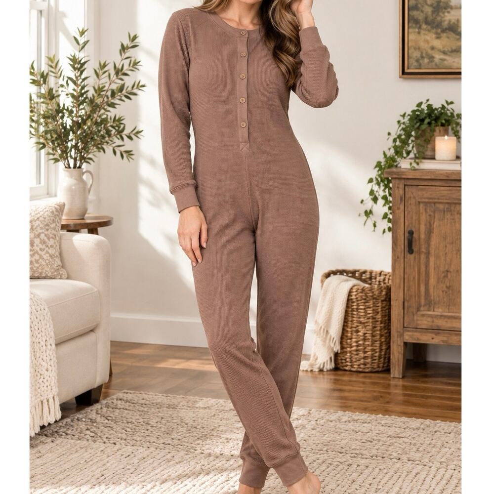 Fin & Vince Adult One Piece Mommy and Me Matching Pajamas Organic Cotton XL